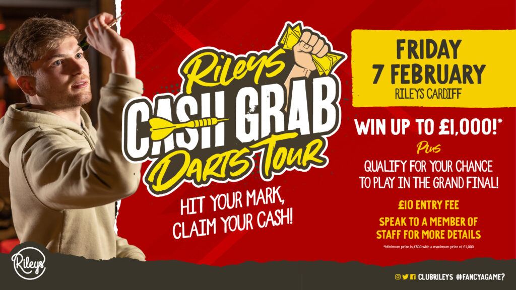 Rileys Cash Grab Darts Tour - Cardiff